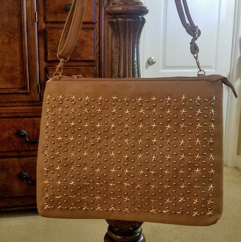 New Cute Large Beige Purse